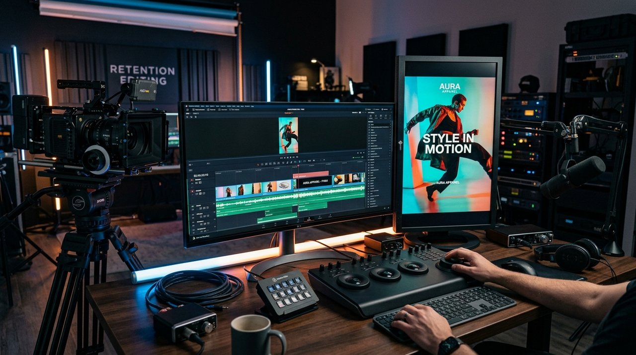 The Science of High-Retention Reels: 9:16 Commercial Editing, Hooks & Pacing